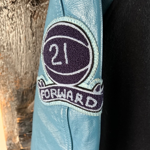 Vintage Women's Westsyde  Basketball Varsity Snap Button Jacket - Picture 5 of 6